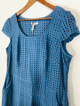 Load image into Gallery viewer, Bravissimo Women&#39;s Cotton Sheath Dress NWT | UK18 | Blue

