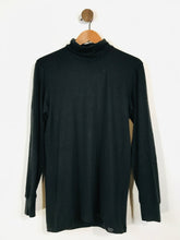 Load image into Gallery viewer, Uniqlo Women&#39;s Roll Neck T-Shirt | S UK8 | Black
