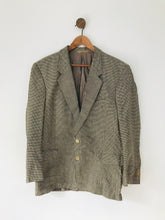 Load image into Gallery viewer, Jaeger Men’s Wool Blazer Suit Jacket | 44 XL | Brown
