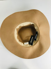 Load image into Gallery viewer, Dune Women&#39;s Wool Wide Brim Floppy Hat NWT | OS | Beige

