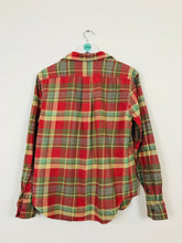 Load image into Gallery viewer, Ralph Lauren Womens Plaid Long Sleeve Shirt | UK10 | Multi

