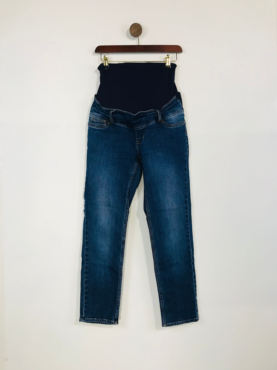 Isabella Oliver Women's Maternity Slim Jeans | 2 UK10 | Blue