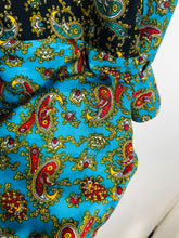 Load image into Gallery viewer, Duro Olowu Women&#39;s Boho Paisley Shift Dress | EU36 UK8 | Multicoloured
