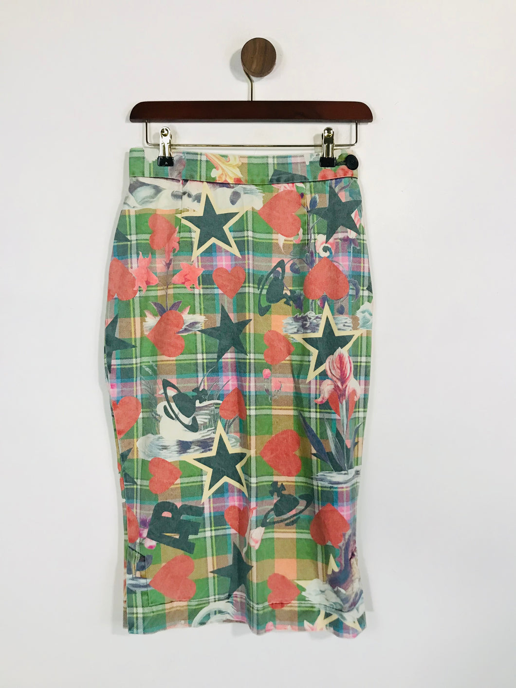 Vivienne Westwood Women's Check Pencil Skirt NWT | IT38 UK6 | Multicoloured