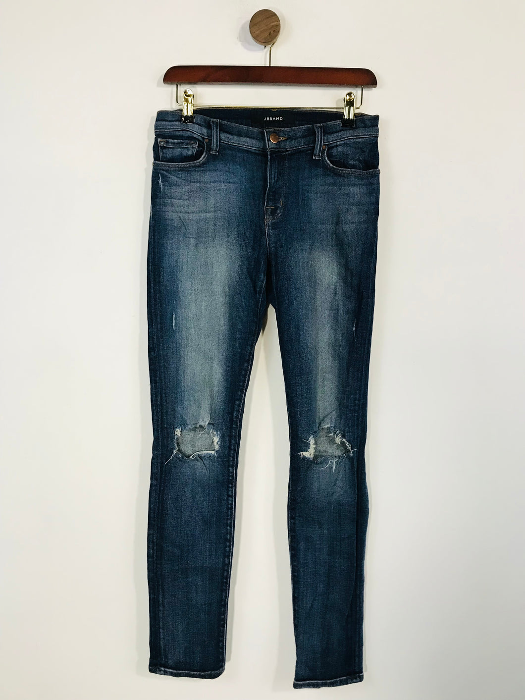 J Brand Women's Distressed Skinny Jeans | 27 | Blue