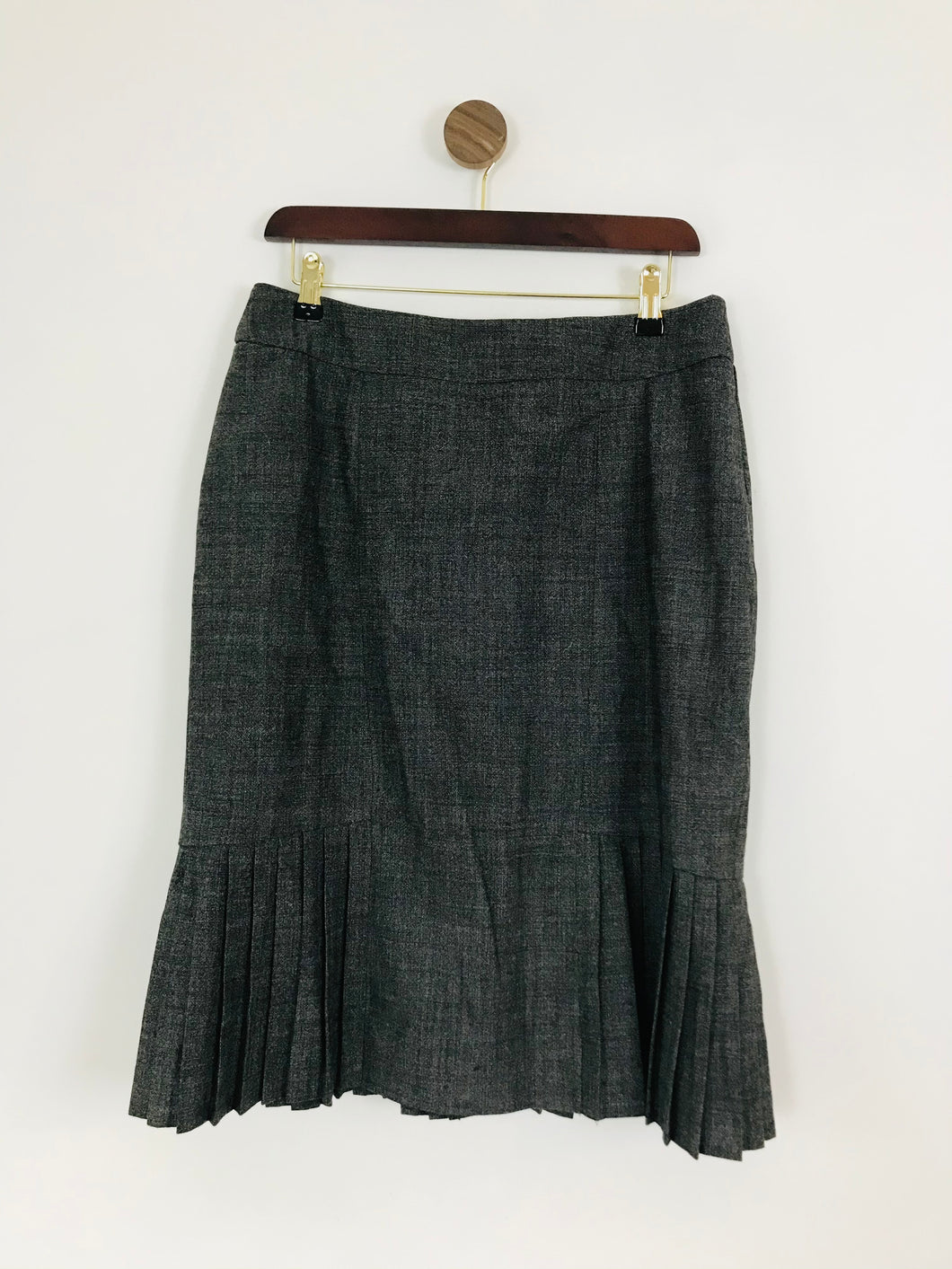 Jaeger Women’s Aline Midi Skirt | UK14 | Grey