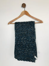 Load image into Gallery viewer, Sisley Women&#39;s Wool Chunky Knit Scarf | One Size | Blue

