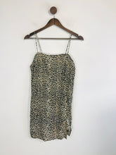 Load image into Gallery viewer, Motel Women&#39;s Leopard Print Mini Dress | S UK8 | Brown
