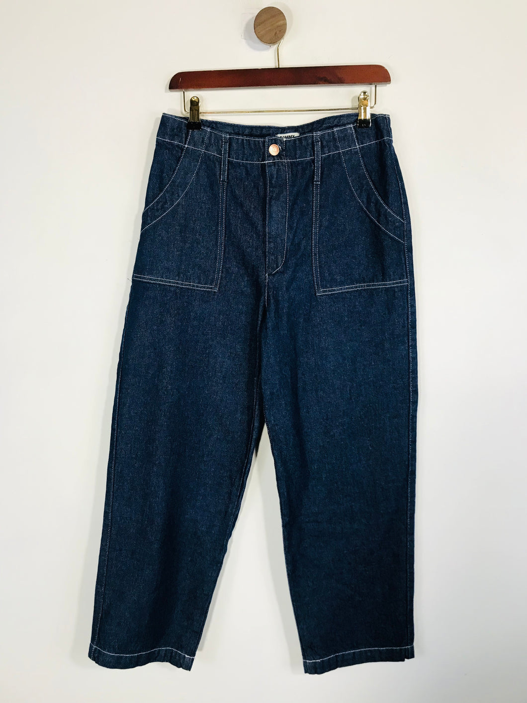 Tommy Hilfiger Women's Wide Leg Jeans | W29 UK10-12 | Blue