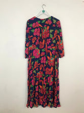 Load image into Gallery viewer, Oliver Bonas Women’s Floral Print Oversized Maxi Dress | UK14 | Multicolour
