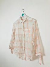 Load image into Gallery viewer, Abercrombie &amp; Fitch Womens Check Shirt | XS | White
