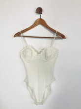 Load image into Gallery viewer, Ritmo di Perla Women&#39;s Vintage Bodysuit | IT44 UK12 | White
