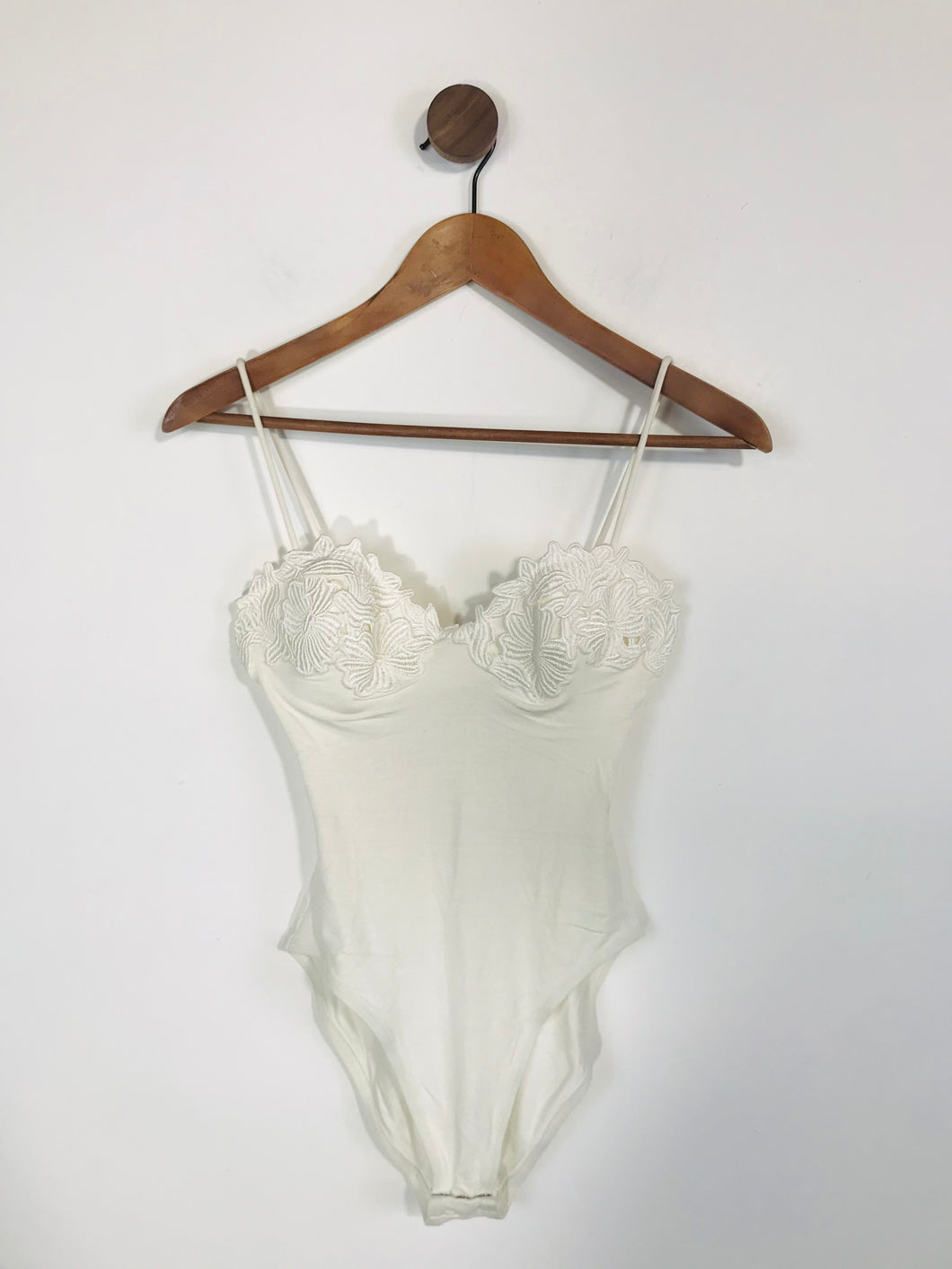Ritmo di Perla Women's Vintage Bodysuit | IT44 UK12 | White