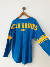 Load image into Gallery viewer, Victoria’s Secret PINK Women’s Bruins Long Sleeve T-Shirt | S UK8 | Blue
