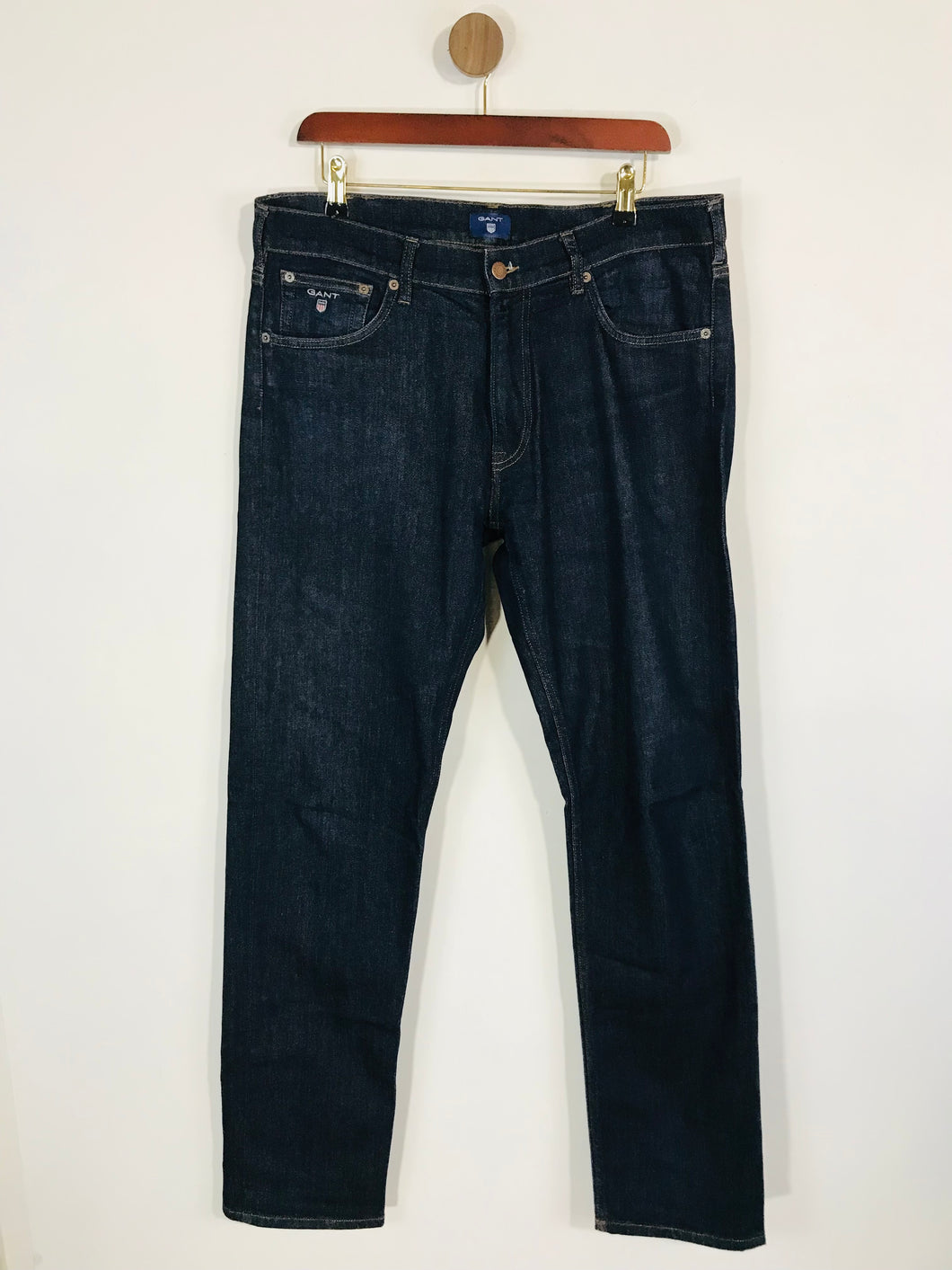 Gant Men's Straight Jeans | W34 | Blue