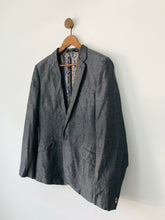 Load image into Gallery viewer, Ted Baker Men’s Cotton Blazer Suit Jacket | 5 XL | Grey

