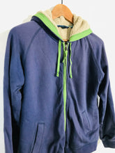 Load image into Gallery viewer, Boden Women&#39;s Zip Fleece Lined Hoodie | M UK10-12 | Purple
