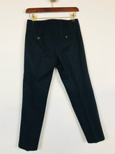 Load image into Gallery viewer, Club Monaco Women&#39;s Cotton Smart Trousers | XS UK8 | Blue

