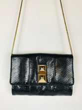 Load image into Gallery viewer, Juicy Couture Women&#39;s Snakeskin Purse | One size | Black
