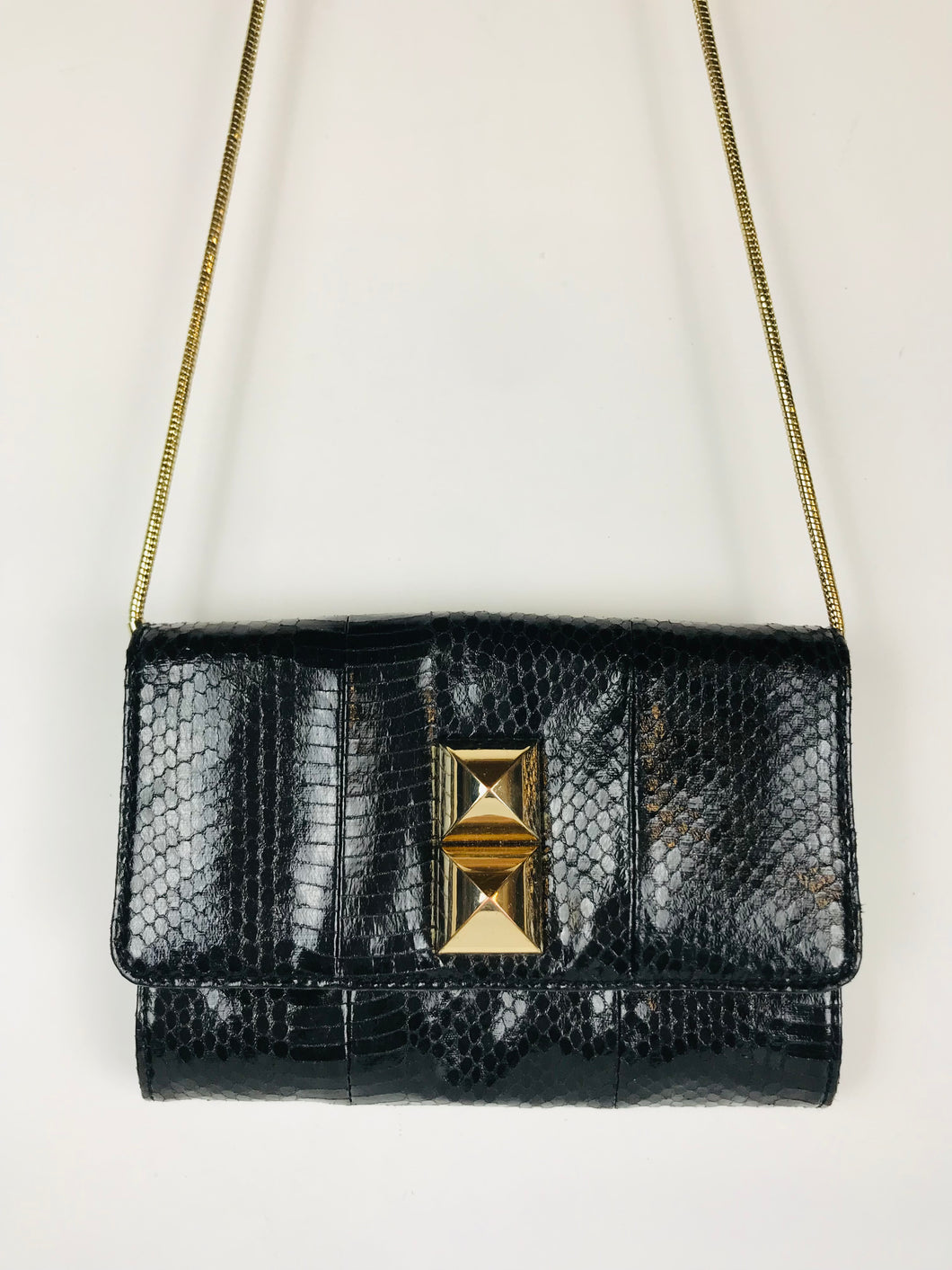 Juicy Couture Women's Snakeskin Purse | One size | Black