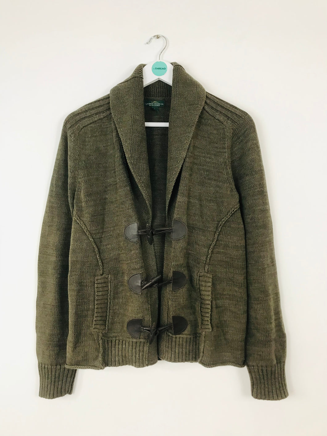 Ralph Lauren Womens Knitted Cardigan | UK12 | Green