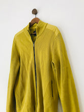 Load image into Gallery viewer, Victorinox Men’s Zip Knit Cardigan | L | Yellow
