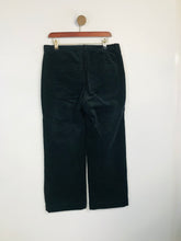 Load image into Gallery viewer, Massimo Dutti Women&#39;s Corduroy Culottes Trousers | EU42 UK14 | Black
