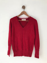 Load image into Gallery viewer, Zara Women’s V-Neck Knit Jumper | L UK14 | Red

