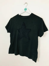 Load image into Gallery viewer, Whistles Women’s Short Sleeve Star Tshirt | UK14 L | Black
