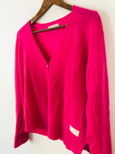 Load image into Gallery viewer, Odd Molly Women&#39;s Cashmere Cardigan | 3 UK16 | Pink
