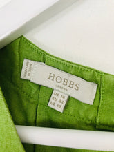 Load image into Gallery viewer, Hobbs Women’s Cropped Oversized Sleeveless Linen Tank Top | UK14 | Green
