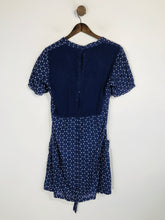 Load image into Gallery viewer, Sandwich Women&#39;s Polka Dot Shift Dress | EU38 UK10 | Blue
