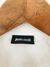 Load image into Gallery viewer, Just Cavalli Men’s Tailored Button Up Shirt | 43 | White
