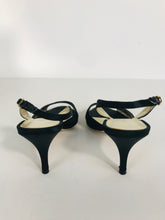 Load image into Gallery viewer, L.K. Bennett Women&#39;s Leather Heels | EU41 UK8 | Black
