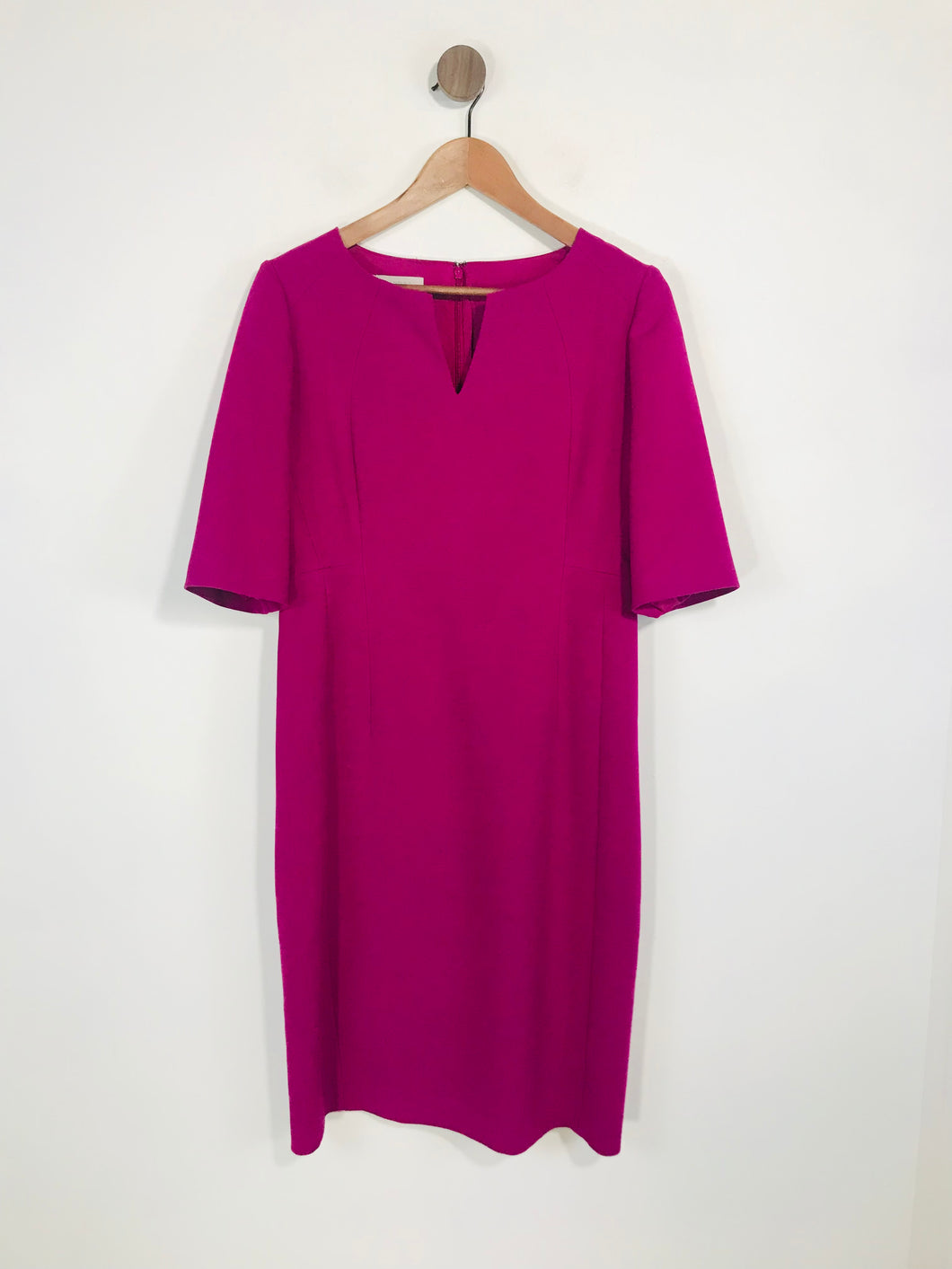 Hobbs Women's Smart Sheath Dress | UK12 | Purple