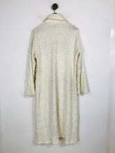 Load image into Gallery viewer, Monsoon Women&#39;s Wool Mohair Long Cardigan | UK16 | White

