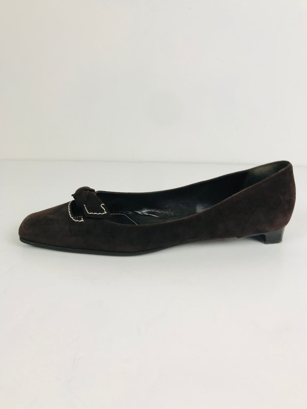 Bally Women's Flats Shoes | US8 UK6 | Brown