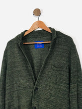 Load image into Gallery viewer, Jules Men&#39;s Cotton Button-Up Cardigan | S | Green
