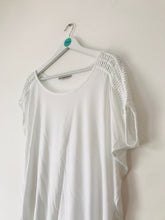 Load image into Gallery viewer, AllSaints Women’s Asymmetrical T-Shirt | M UK10 | White
