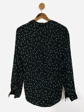 Load image into Gallery viewer, Hush Women&#39;s Button-Up Shirt | UK10 | Black

