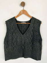 Load image into Gallery viewer, Zara Women&#39;s V-Neck Vest | M UK10-12 | Grey
