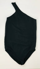 Load image into Gallery viewer, Whistles Women&#39;s One Shoulder Sports Leotard | M/L UK12-14 | Black
