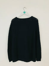 Load image into Gallery viewer, &amp; Other Stories Women’s Wool Bobble Knit Oversized Jumper | M | Black
