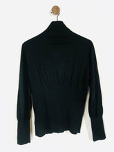 Load image into Gallery viewer, Phase Eight Women&#39;s Cotton High Neck Jumper | UK18 | Black
