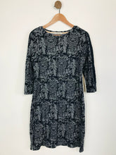 Load image into Gallery viewer, White Stuff Women&#39;s Pattern Jersey Shift Dress | UK10 | Blue
