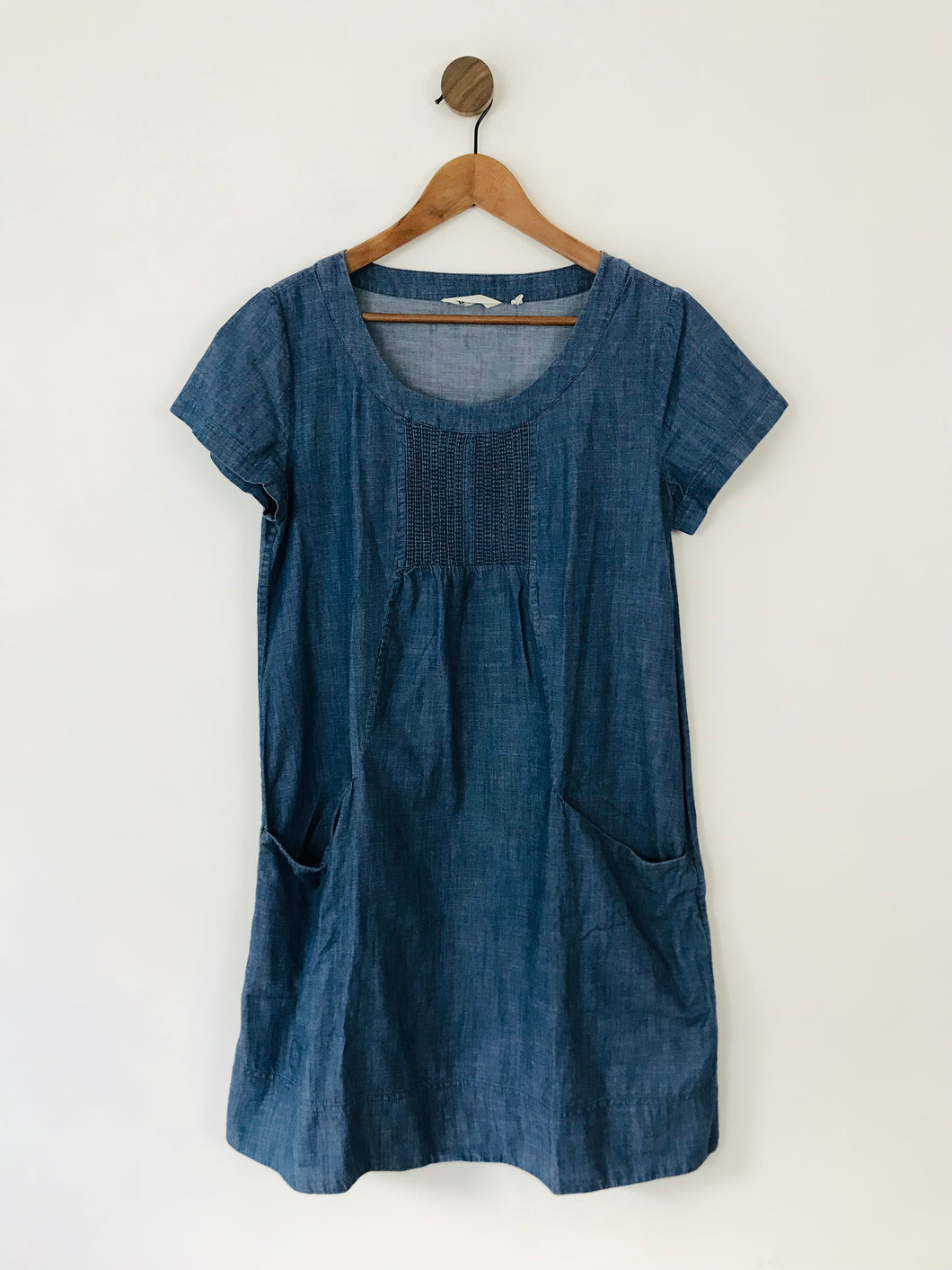 Seasalt Women's Denim A-Line Dress | UK14 | Blue