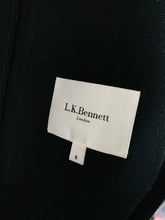 Load image into Gallery viewer, L.K.Bennett Women’s Knit Long Cardigan | S UK8 | Black
