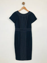 Load image into Gallery viewer, Boden Women&#39;s Midi Sheath Dress | UK10 | Blue
