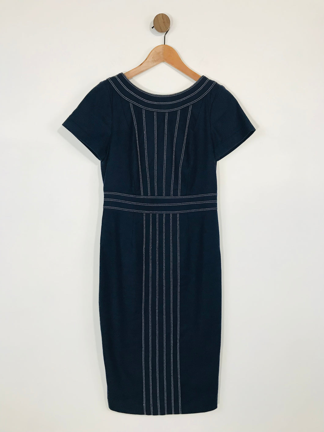 Boden Women's Midi Sheath Dress | UK10 | Blue