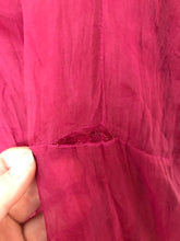 Load image into Gallery viewer, Jigsaw Women’s Silk A-Line Midi Dress | UK14 | Burgundy Red

